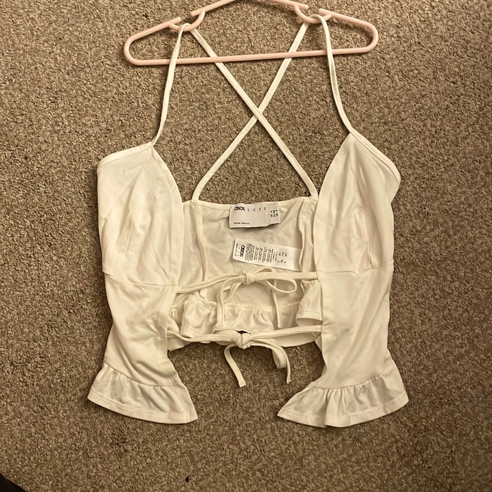 Strappy Wrap Around Top